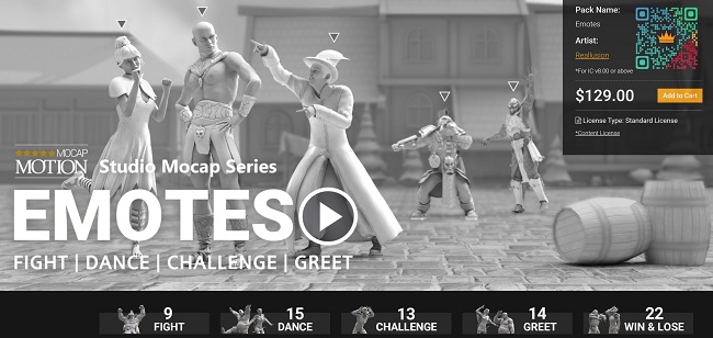 Studio Mocap - Emotes